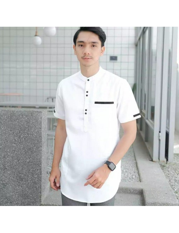 baju koko kurta pakistan lengan pendek