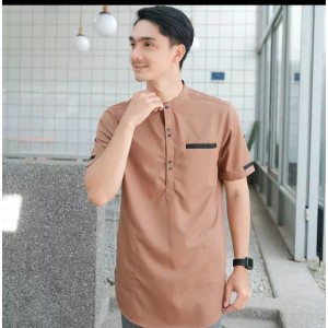 baju koko kurta pakistan lengan pendek