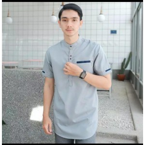 baju koko kurta pakistan lengan pendek