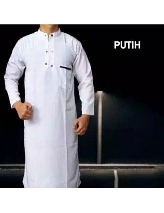 BEST seller JUBAH PRIA DEWASA - GAMIS PRIA BUSANA MUSLIM DEWASA SEDIA SIZE S M L XL - JUBAH MUSLIM LAKI TERBARU