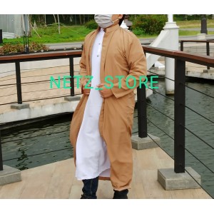 Jubah Pria Dewasa Twis higt / jubah yaman habaib premium/ jubah gamis fashion pria muslim trendy  / JUBAH belah ori terbaru / Jubah belah habaib best seller