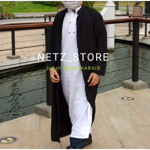 Jubah Pria Dewasa Twis higt / jubah yaman habaib premium/ jubah gamis fashion pria muslim trendy  / JUBAH belah ori terbaru / Jubah belah habaib best seller