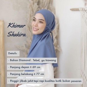 Jilbab Instan Bergo Naura Diamond - Kerudung Wanita