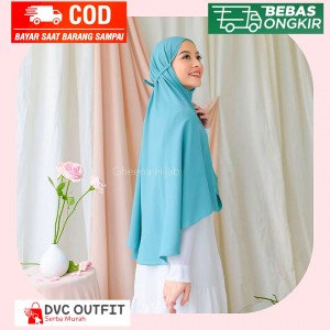 Jilbab Instan khimar Bergo Hanna  80 x 110 Diamond - Kerudung Wanita / Kerudung Pashmina Jumbo