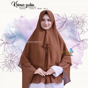 Kerudung Terbaru 2020 Khimar 2 Layer Jumbo Ceruty Kerudung Syari Jumbo 2 Layer Ceruty Hijab Khimar Syari Jumbo Kekinian Jilbab Jumbo Ceruty Babby Doll Zaskia Z1