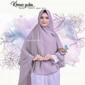 Kerudung Terbaru 2020 Khimar 2 Layer Jumbo Ceruty Kerudung Syari Jumbo 2 Layer Ceruty Hijab Khimar Syari Jumbo Kekinian Jilbab Jumbo Ceruty Babby Doll Zaskia Z1