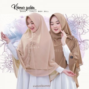 Kerudung Terbaru 2020 Khimar 2 Layer Jumbo Ceruty Kerudung Syari Jumbo 2 Layer Ceruty Hijab Khimar Syari Jumbo Kekinian Jilbab Jumbo Ceruty Babby Doll Zaskia Z1