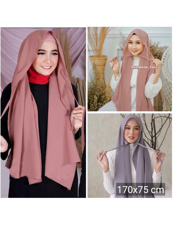 NEW Promo Jilbab / Hijab Pashmina TALIA Instan Diamond Jumbo - Kerudung Instan Pashmina