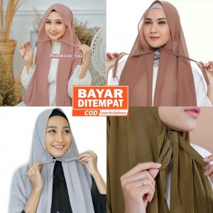 NEW Promo Jilbab / Hijab Pashmina TALIA Instan Diamond Jumbo - Kerudung Instan Pashmina