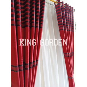 GORDEN/HORDEN/HORDENG/TIRAI/GORDENG BLACKOUT IMPORT JENDELA PINTU MINIMALIS MURAH UKURAN L140CM X P230CM