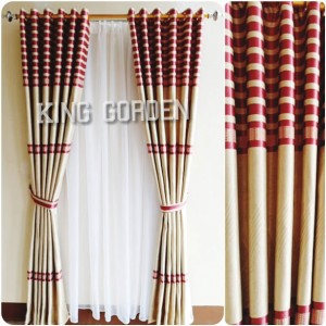 GORDEN/HORDEN/HORDENG/TIRAI/GORDENG BLACKOUT IMPORT JENDELA PINTU MINIMALIS MURAH UKURAN L140CM X P230CM