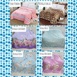 Selimut Bulu Dewasa Motif Uk 180x200 New Motif Tanpa List