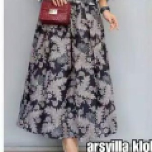 BAYAR DIRUMAH TERMURAH - Dress Batik / Kebaya / Batik Kondangan / Gamis Wanita Terbaru / Baju Muslim Wanita Terbaru - Arsyilla Rok Klok Lawasan