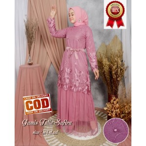 BISA COD - Baju Gamis Safira Maxi Maxy / Brukat Syar'i / Baju Wanita Muslimah Terbaru 2021 Terlaris Termurah Bahan Berkualitas/Tunik/Dress/Brukat/Kebaya Wisuda/Gaun Pesta/Gaun Remaja Pakaian Muslimah Trendy / Gamis Busui / Gamis Kondangan