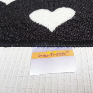 Tren-D-rugs Karpet love hati permadani bulu alas lantai kamar tidur ruang tamu dekorasi rumah anti slip murah 140 x 200cm - NMs