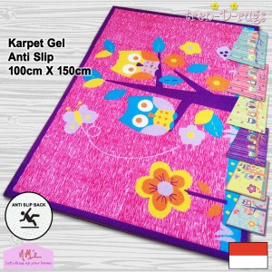 Tren-D-rugs Karpet karakter anak anak playmet playmat bermain baby bayi kids permadani bulu alas lantai kamar tidur ruang tamu anti slip murah 100 x 150 cm - NMs