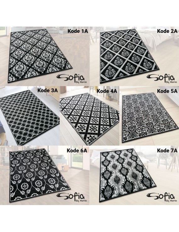 [Carpet Shop ID] Karpet Sofia 100X150 (Monochrome Designs)