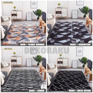 NEW ! KARPET BLUDRU SUPER LEMBUT ANTI SLIP 160*100 & 200*120 BEST PREMIUM