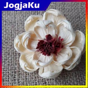 Bunga klobot 9-10cm | bunga kulit jagung